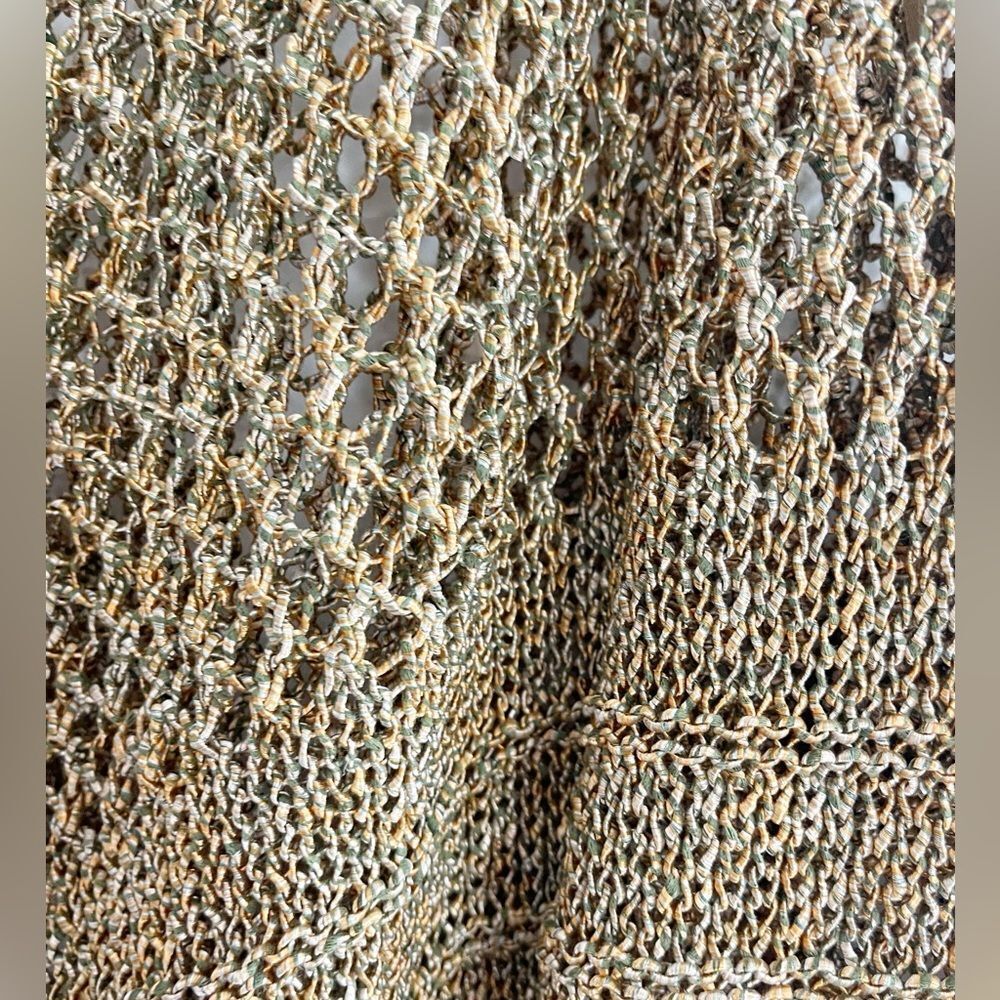 Free People Solaris Pullover sweater in brown crochet XL. NWT - Picture 6 of 8